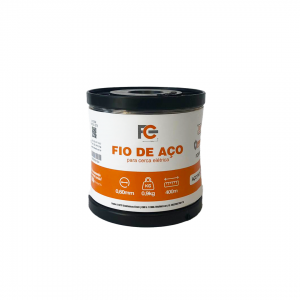 FIO DE AÇO 60MM - 400M - 0,9Kg